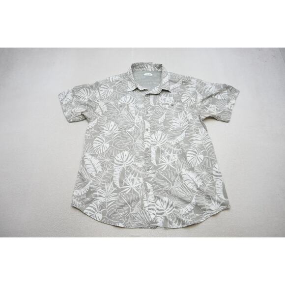 Columbia Vented Fishing Shirt Floral Omni-Shade Camp Shirt Mens Sz XL - Picture 5 of 11